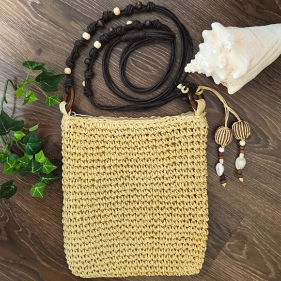 Sun ‘N’ Sand Portola Crochet Cross Body Bag ~ NWOT - Picture 3 of 9